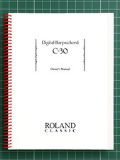 Roland C-30 — Manuale d'uso