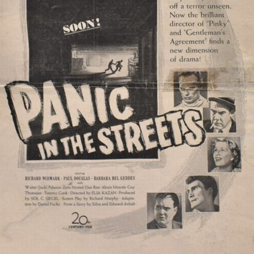 1950 panico nelle - panico, strade