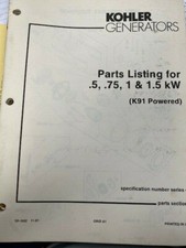 Kohler Generators Parts