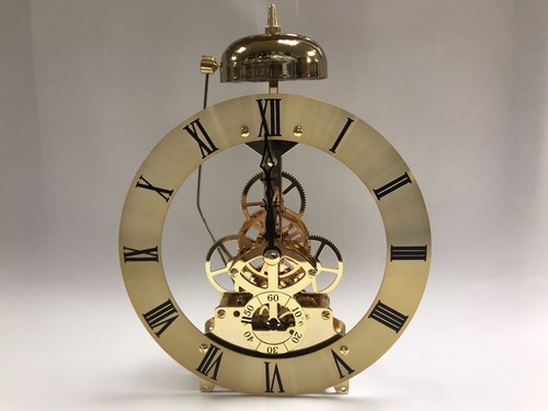 Quartz skeleton clock movement - quartz,