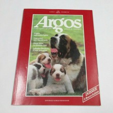 Rivista ARGOS n. 2 dicembre 1987, dossier bracco, scottish fold, labrador 