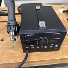 Atten AT860D Stazione di Rilavorazione Aria Calda 800w Consumo energetico, Sistema di Raffreddamento Intelligente