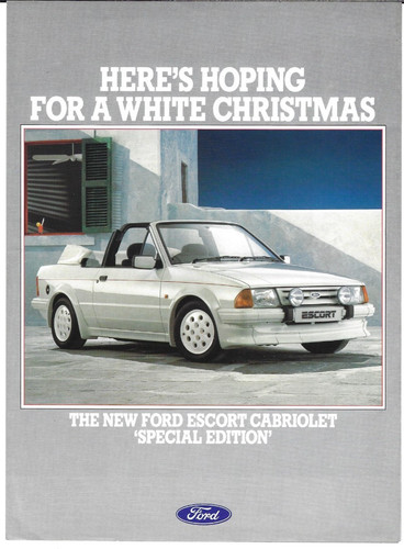 Ford escort cabriolet - ford,