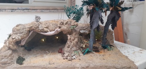 Presepe grotta stile - presepe,