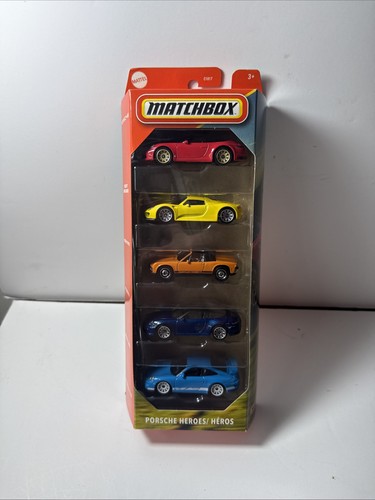 Matchbox porsche heroes pack - heroes, 5