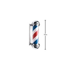 BARBURYS BARBER POLE ARGENTO -