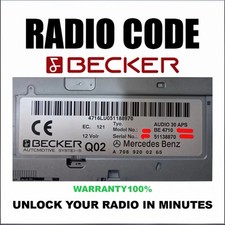 Mercedes BECKER HARMAN Radio