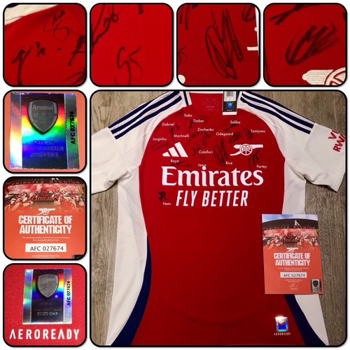 Maglia firmata squadra arsenal - firmata,