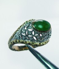 Anello Vintage Giadeite Giada