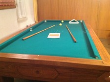 Biliardo italiano anni '30 - con accessori 