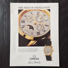 1992 Omega Louis Brandt - Original AD Pubblicità Vintage