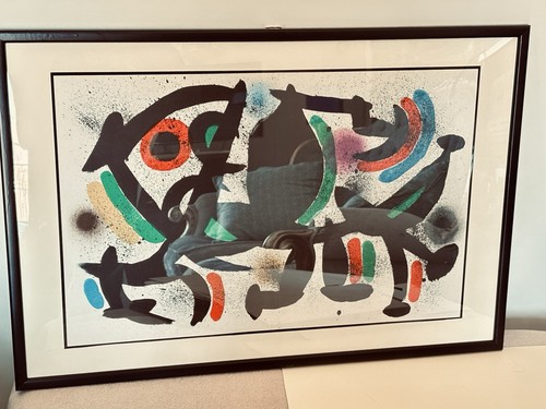 Joan miro litografia originale - joan,