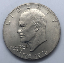 America - STATI UNITI USA 1 $ dollaro Eisenhower  1776-1976 Bicentenario Philad.