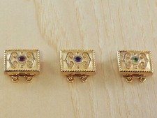 Chiusura per collana in argento 925 laminata peso 7 grammi