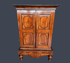 CREDENZA LIBRERIA IN NOCE