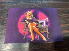CARTE POSTALE 15X10 PIN UP SEXY DE DANY TBE  OLIVIER RAMEAU