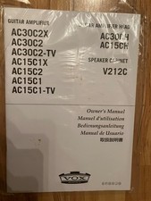 Vox AC30C2 AC15C2 AC15C1 TV X