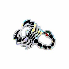 Sticker Adesivo 3D Scorpione