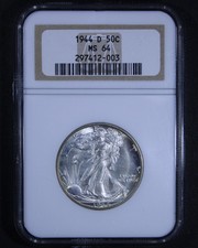 1944-D Mezzo dollaro Liberty