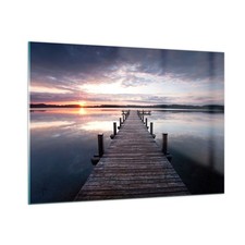 Quadro su Vetro 100x70cm Ponte