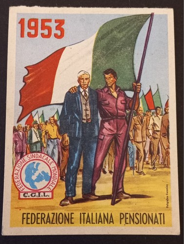 Tessera 1953 sindacato - 1953,