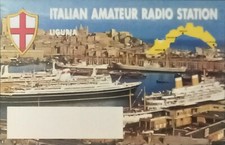 Cartolina Navi Porto Genova