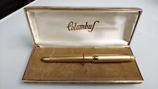 Penna stilografica vintage COLUMBUS  placcata in oro 750 PENNINO DUKE 22K