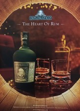 Pubblicità Ritaglio 2023 DIPLOMATICO The heart of Rum