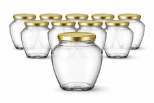 12 Vasi Vasetti in Vetro Orcio