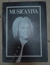 MUSICA VIVA rivista   marzo