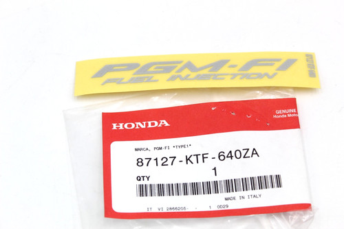 Honda adesivo pgm - honda, pgm-fi