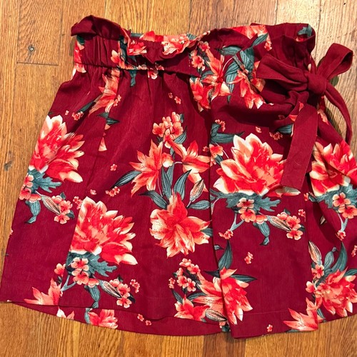 Entro pantaloncino rosso