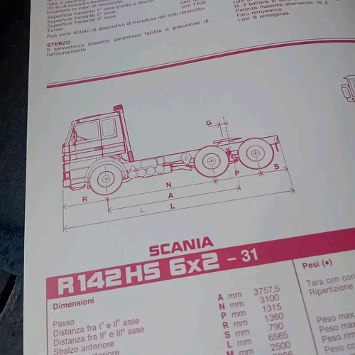 Scania truck trattore motrice - scania,