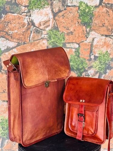 Borsa messenger marrone
