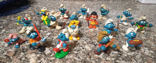 Collezione puffi anni 80 - puffi,