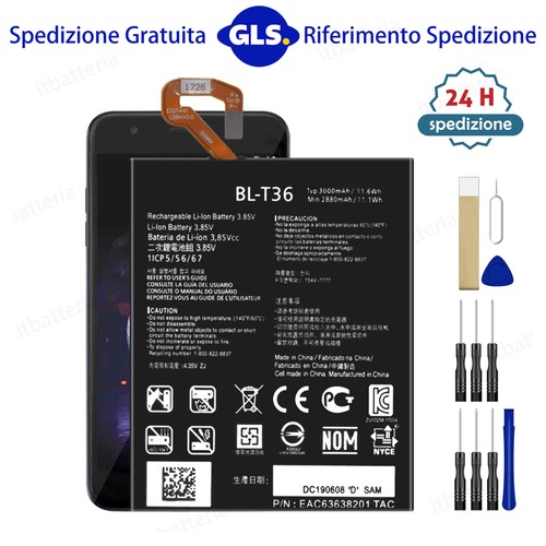 T36 nuova batteria 3000mah - bl-t36,