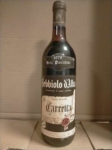 1979 nebbiolo bric paradiso - 1979,