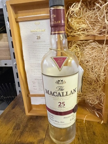 Macallan anni bottiglia - 25,