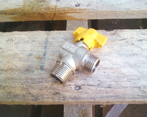 Rubinetto gas maschio - 1/2",