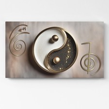 Quadro Feng Shui Yin e Yang su