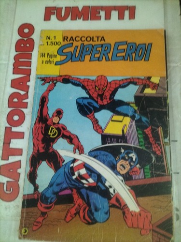 Raccolta super eroi - n.1, l'uomo