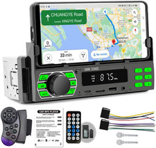 Autoradio Lettore Stereo Telefono Bluetooth Aux-In MP3 FM/USB / 1 DIN/SWC Teleco