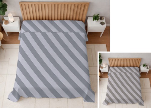 Copriletto tessuto piquet - tessuto,