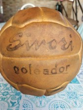Raro Pallone "Sivori Goleador" Anni '60 in Cuoio