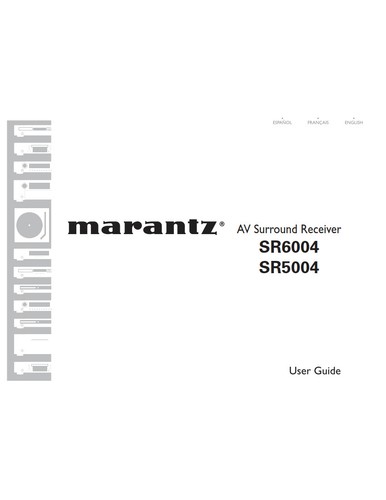 Marantz sr5004 receiver - marantz,
