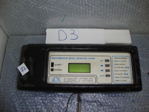 Walk through metal detector - walk,