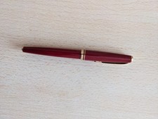 Penna Montblanc Generation burdeaux red fountain pen Stilografica oro 14k