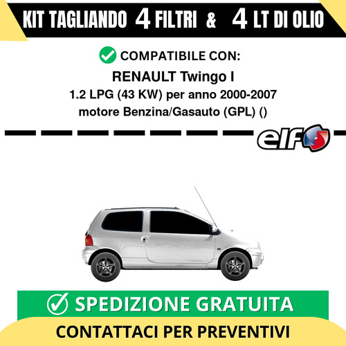 Tagliando per renault twingo - tagliando,