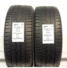 PNEUMATICI USATI PEZZI 2 TOYO CELSIUS 195/55 R15 85H INVERNALI