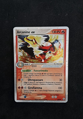 Pokemon arcanine ex - -,